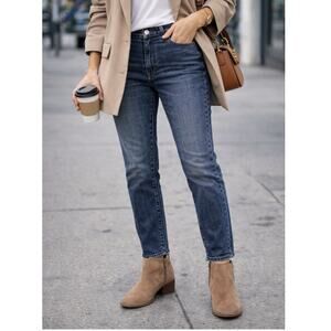 AG Adriano Goldschmied Nolan Ankle Relaxed Slim Jeans Women 26R Anthropologie